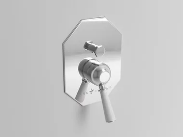 BIANCA - Classic style Recessed shower mixer with diverter by Park Avenue - view 2
